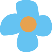 [flor azul]